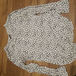 M LOFT long sleeve blouse
